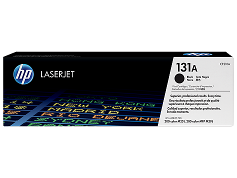 Mực In HP LaserJet Pro M251/M276 1.4K Black Crtg (CF210A) 618EL